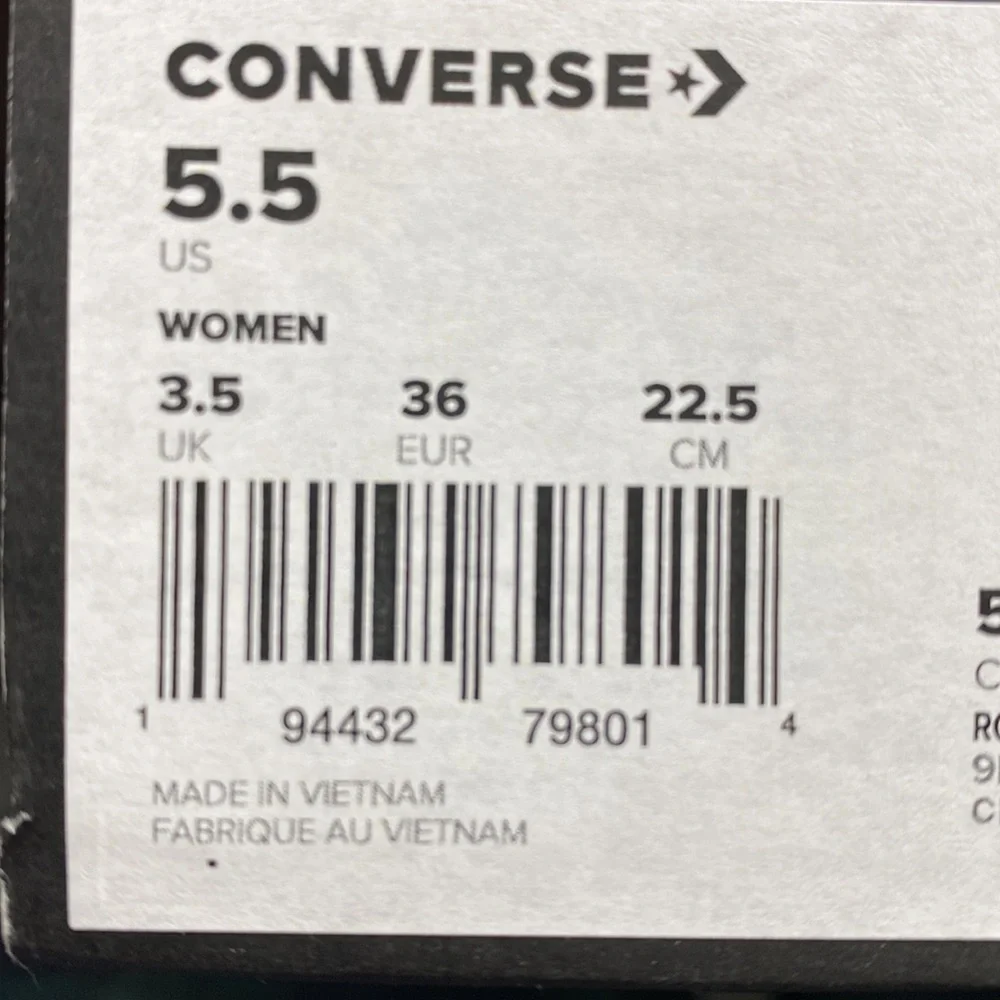 PLATFORM CONVERSE CTAS LIFT OX BRAND NEW - Picture 8 of 8